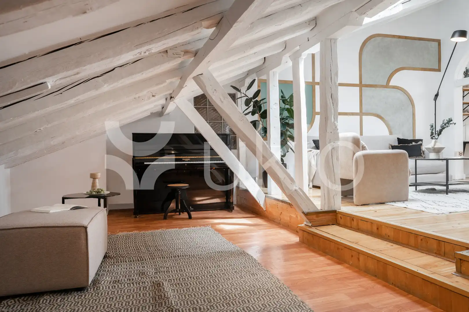 Living room of Apartments for rent in Madrid  with Air Conditioner, Heating and Terrace