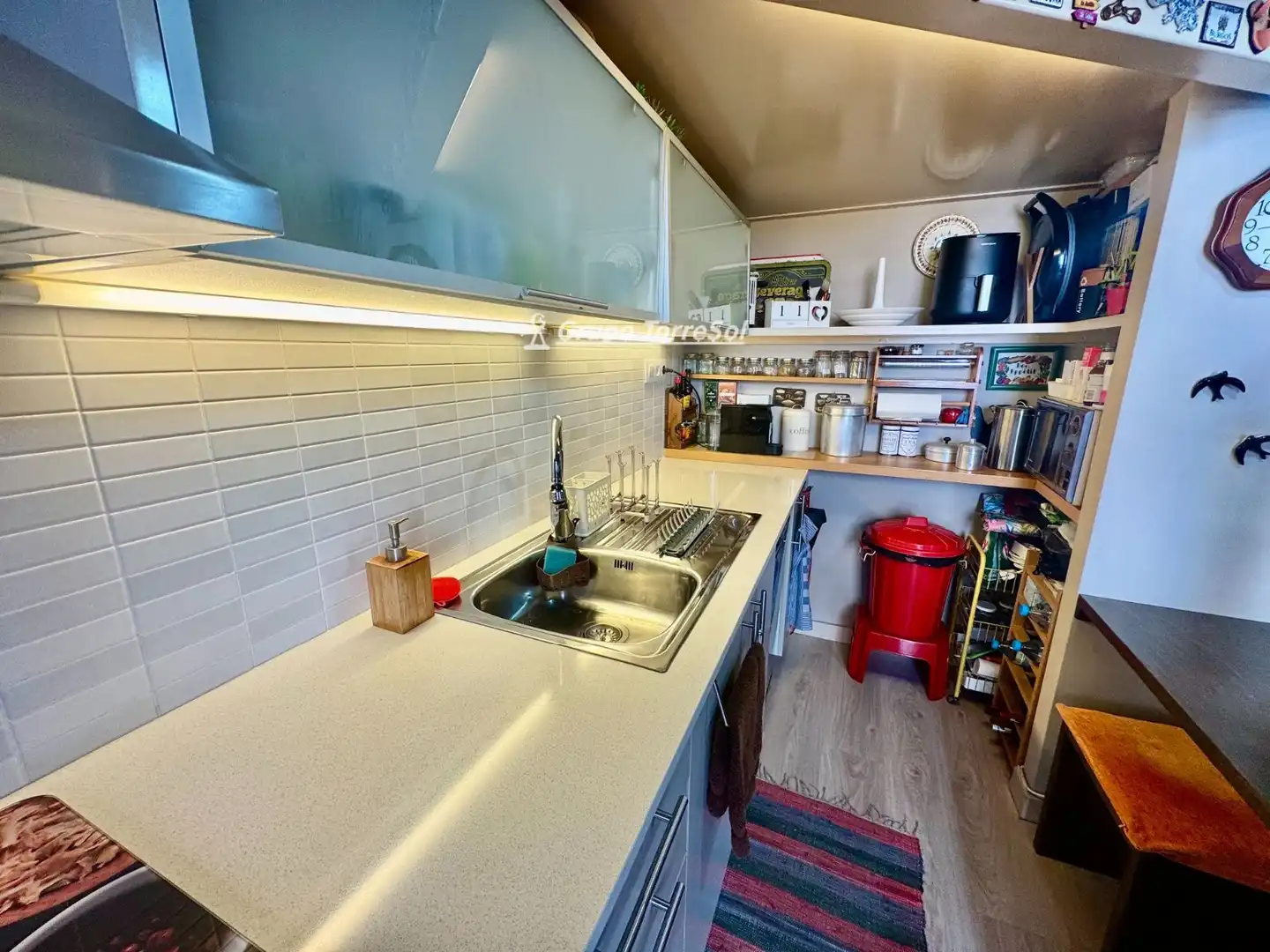 Kitchen of Flat for sale in Barcelona  with Air Conditioner, Heating and Terrace