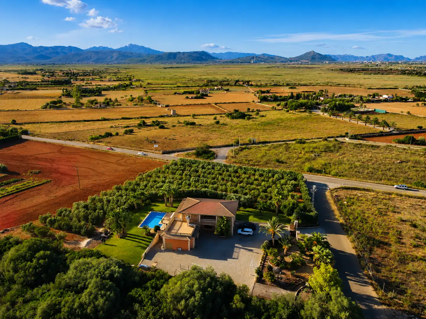 Vista exterior de Casa o xalet de lloguer en Santa Margalida amb Aire condicionat, Calefacció i Terrassa