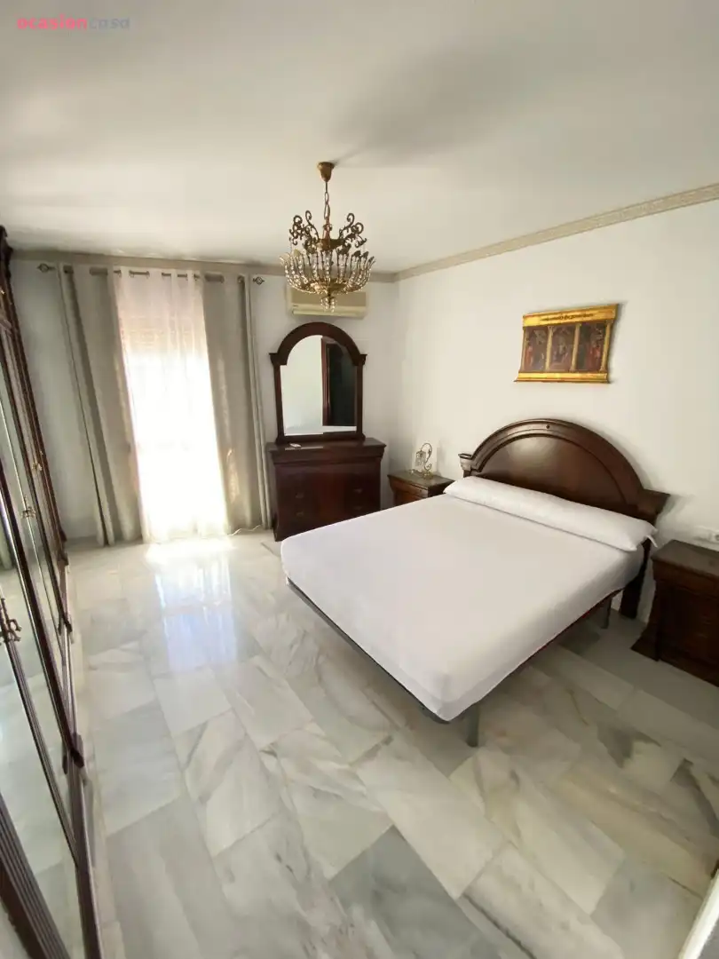 Bedroom of Flat for rent in Córdoba  with Air Conditioner, Terrace and Furnished