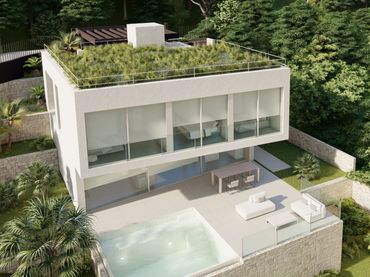Xalet d'obra nova amb piscina en venda a Avenida de Picasso 1