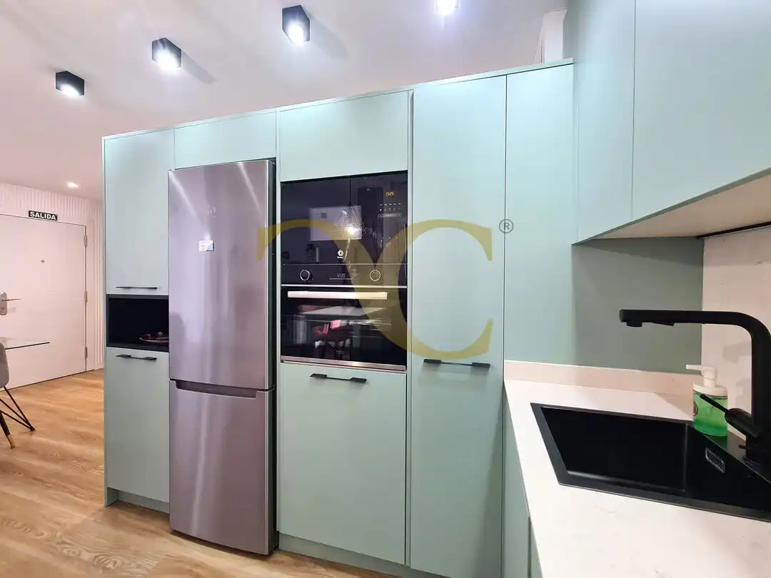 Küche von Wohnung zur Miete in Oviedo  mit Heizung, Terrasse und Möbliert
