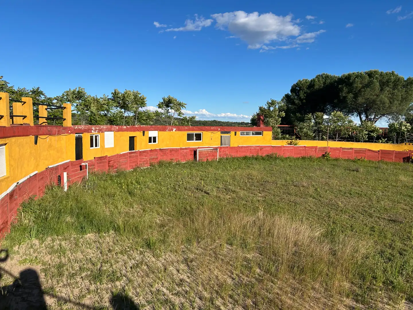 Vista exterior de Finca rústica en venta en Navas del Rey con Calefacción, Jardín privado y Terraza