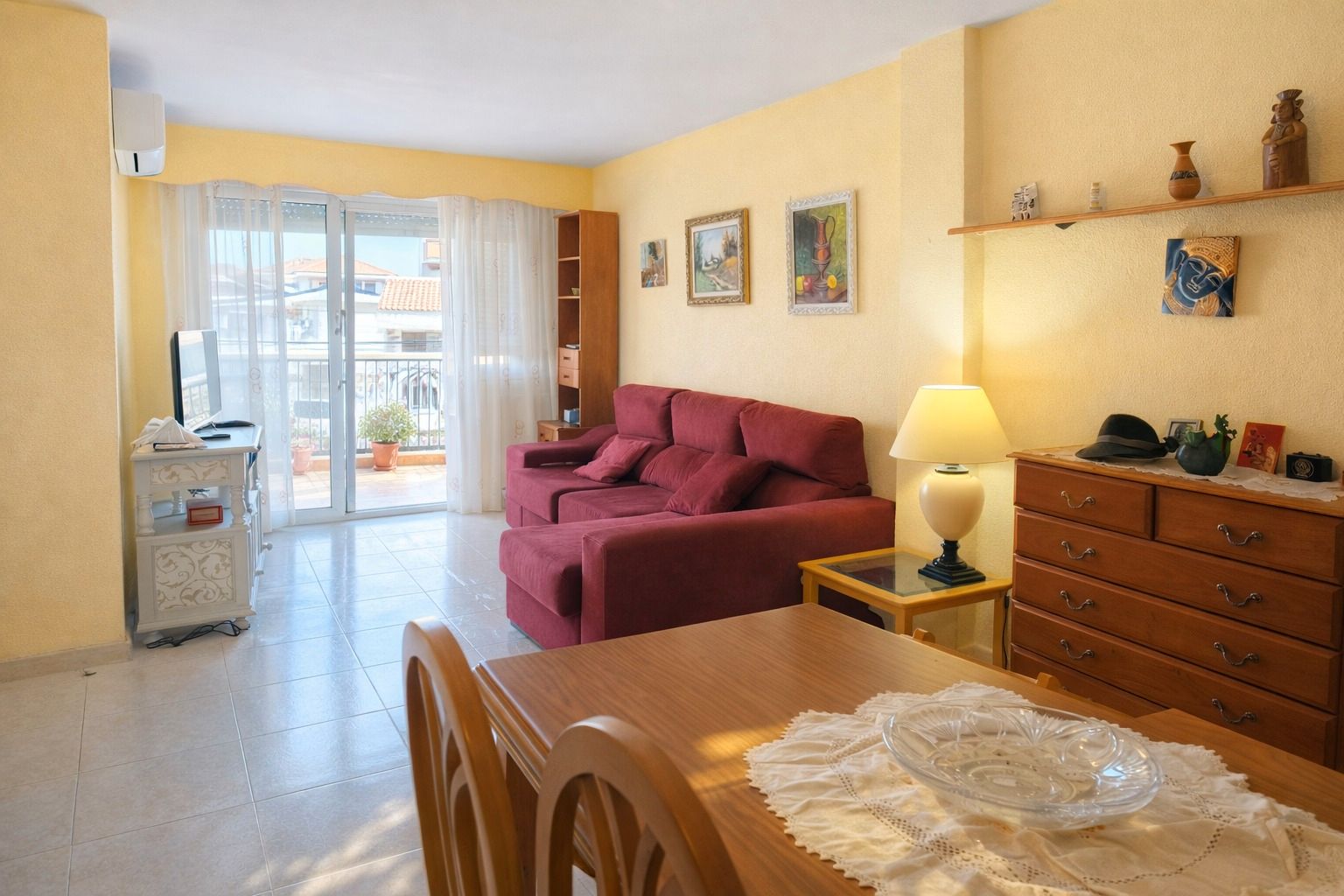 Sala d'estar de Pis en venda en Terrassa amb Aire condicionat, Calefacció i Traster