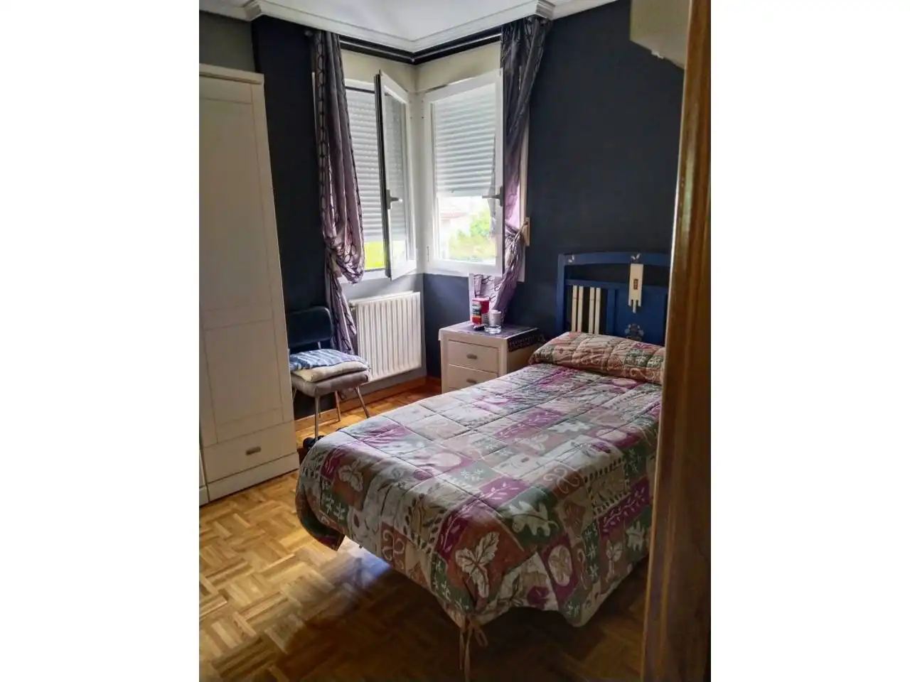 Dormitori de Casa o xalet en venda en Villariezo amb Calefacció, Jardí privat i Parquet