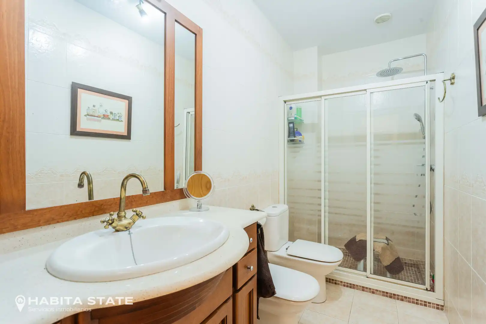 Baño de Casa o chalet en venta en Pechina con Aire acondicionado, Calefacción y Jardín privado