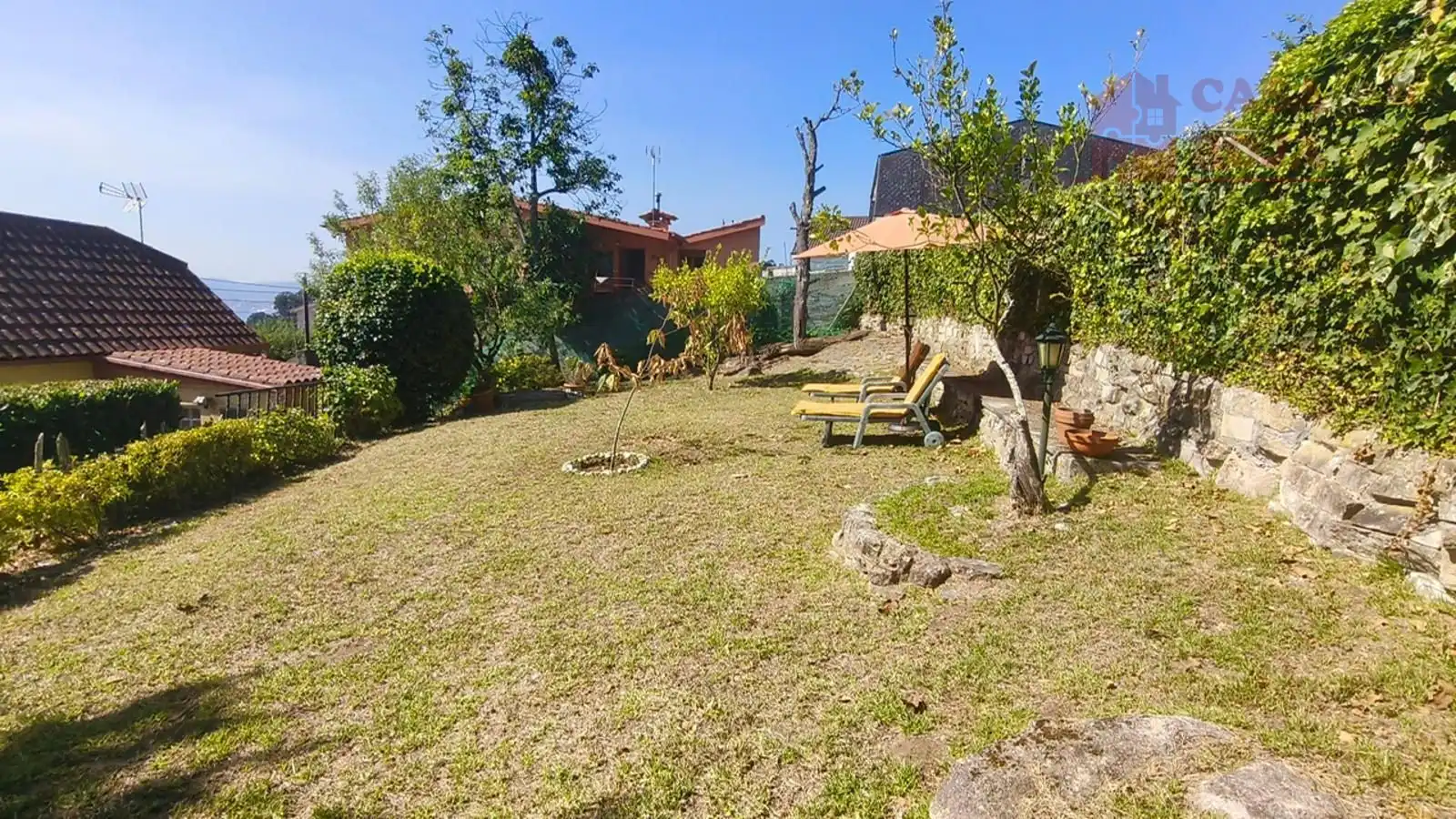 Garden of Houses for sale in Moaña  with Storage room and Furnished