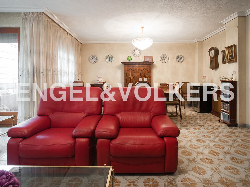 Sala d'estar de Apartament en venda en Vila-real amb Aire condicionat, Calefacció i Balcó