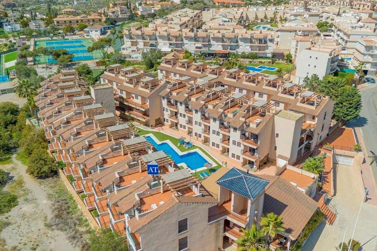 Vista exterior de Apartament en venda en Águilas amb Aire condicionat, Moblat i Balcó