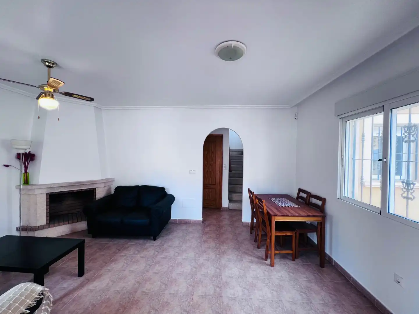 Wohnzimmer von Haus oder Chalet zum Verkauf in Algorfa mit Klimaanlage, Heizung und Privatgarten