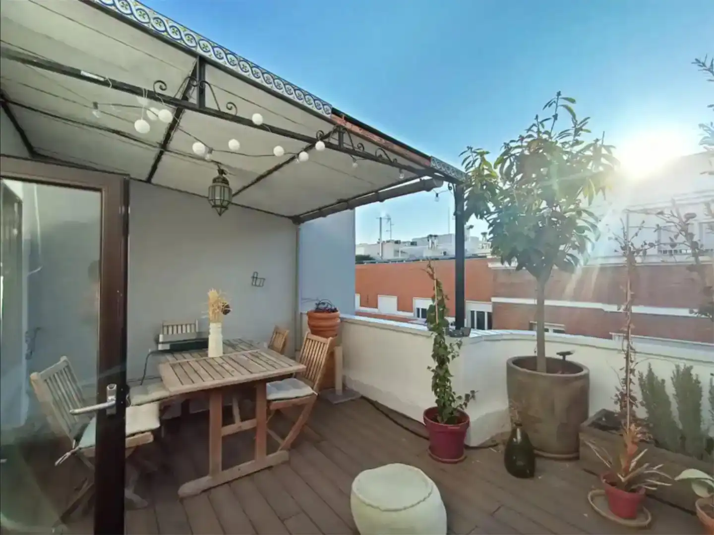 Terrassa de Àtic de lloguer en  Madrid Capital amb Aire condicionat