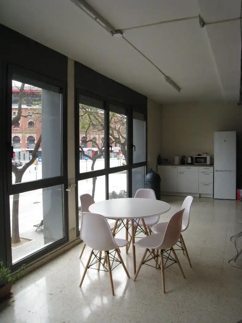 Dining room of Office for rent in Barcelona  with Air Conditioner