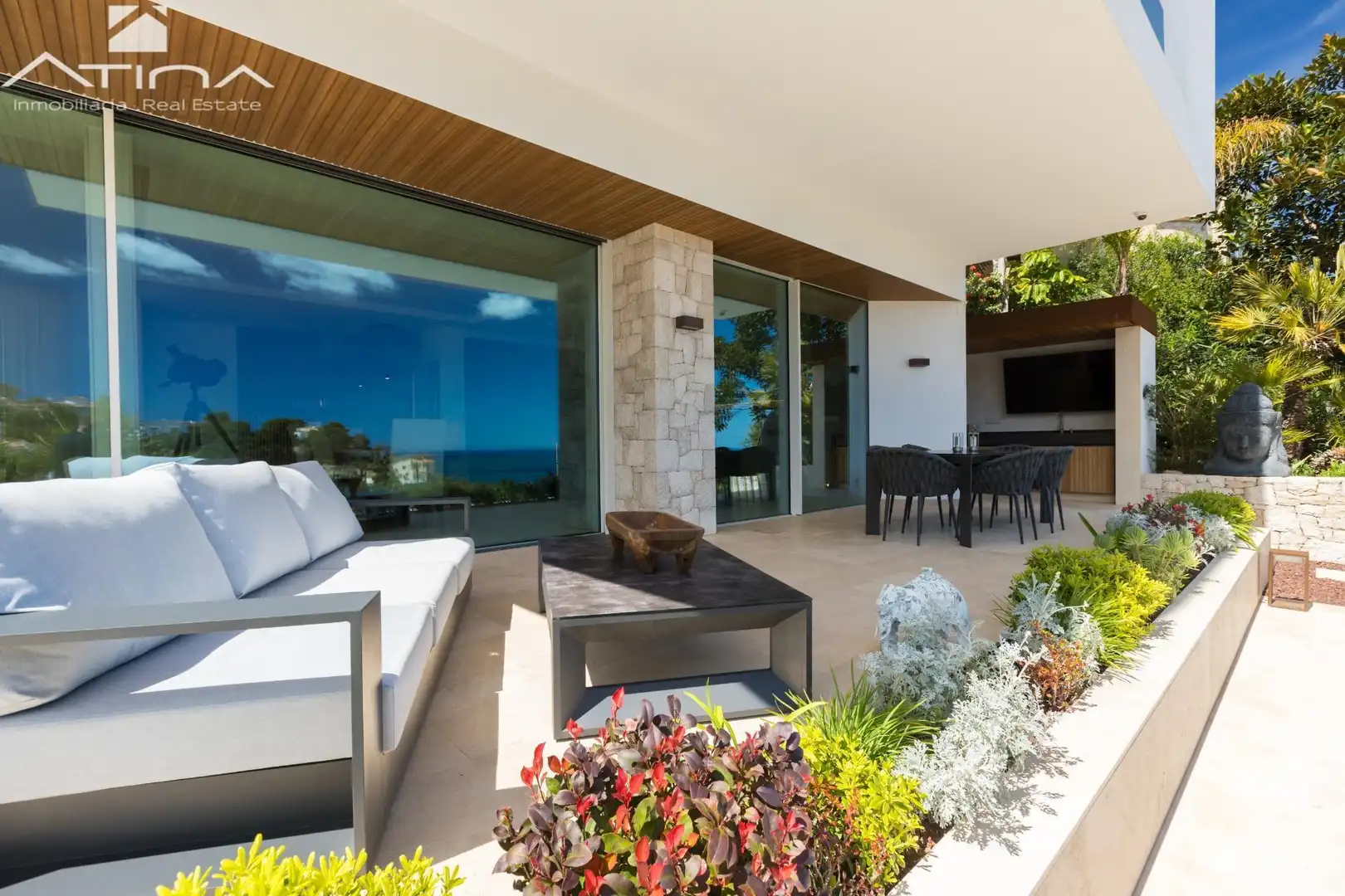 Terrace of Houses for sale in Jávea / Xàbia  with Air Conditioner, Private garden and Terrace