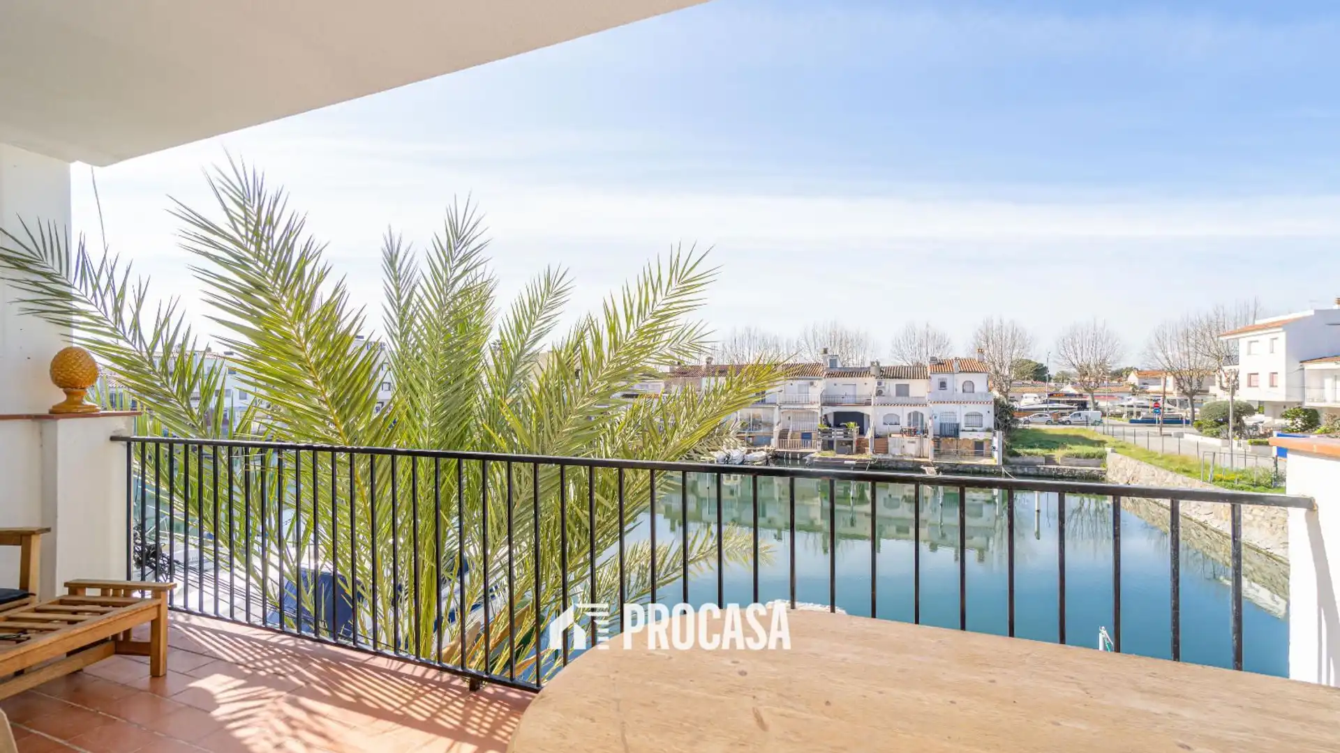 Balcony of Flat for sale in Empuriabrava  with Heating, Terrace and Storage room