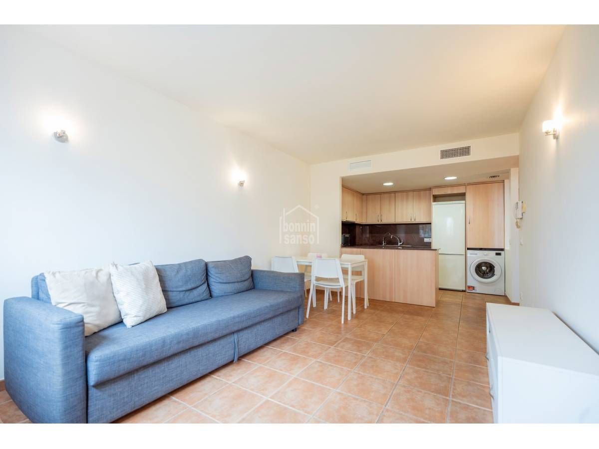 Sala d'estar de Pis en venda en Ciutadella de Menorca amb Calefacció, Jardí privat i Terrassa