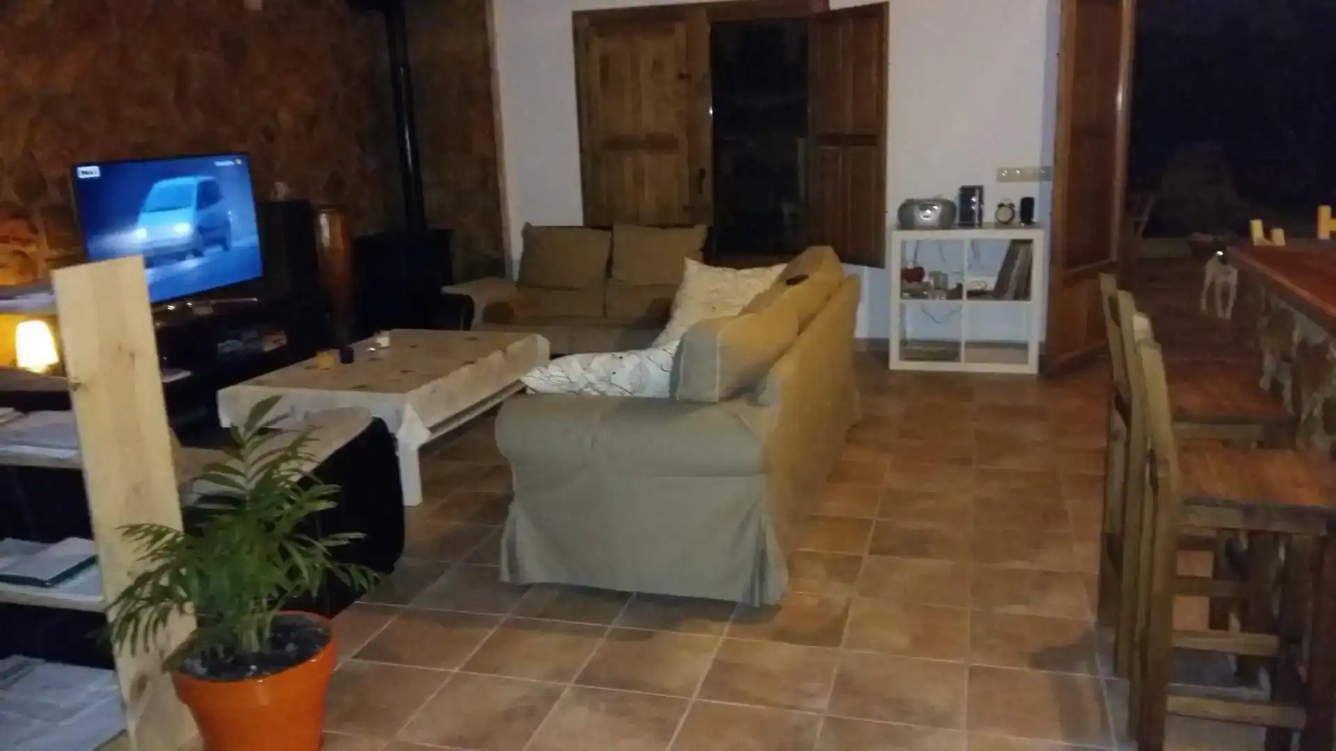 Sala d'estar de Casa o xalet en venda en Murcia amb Aire condicionat, Jardí privat i Traster