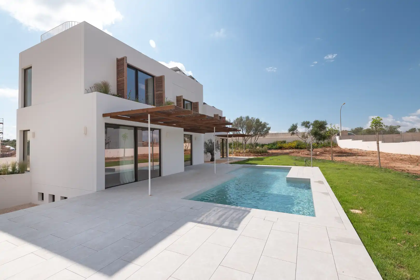 Piscina de Casa o xalet en venda en  Palma de Mallorca amb Aire condicionat, Calefacció i Jardí privat