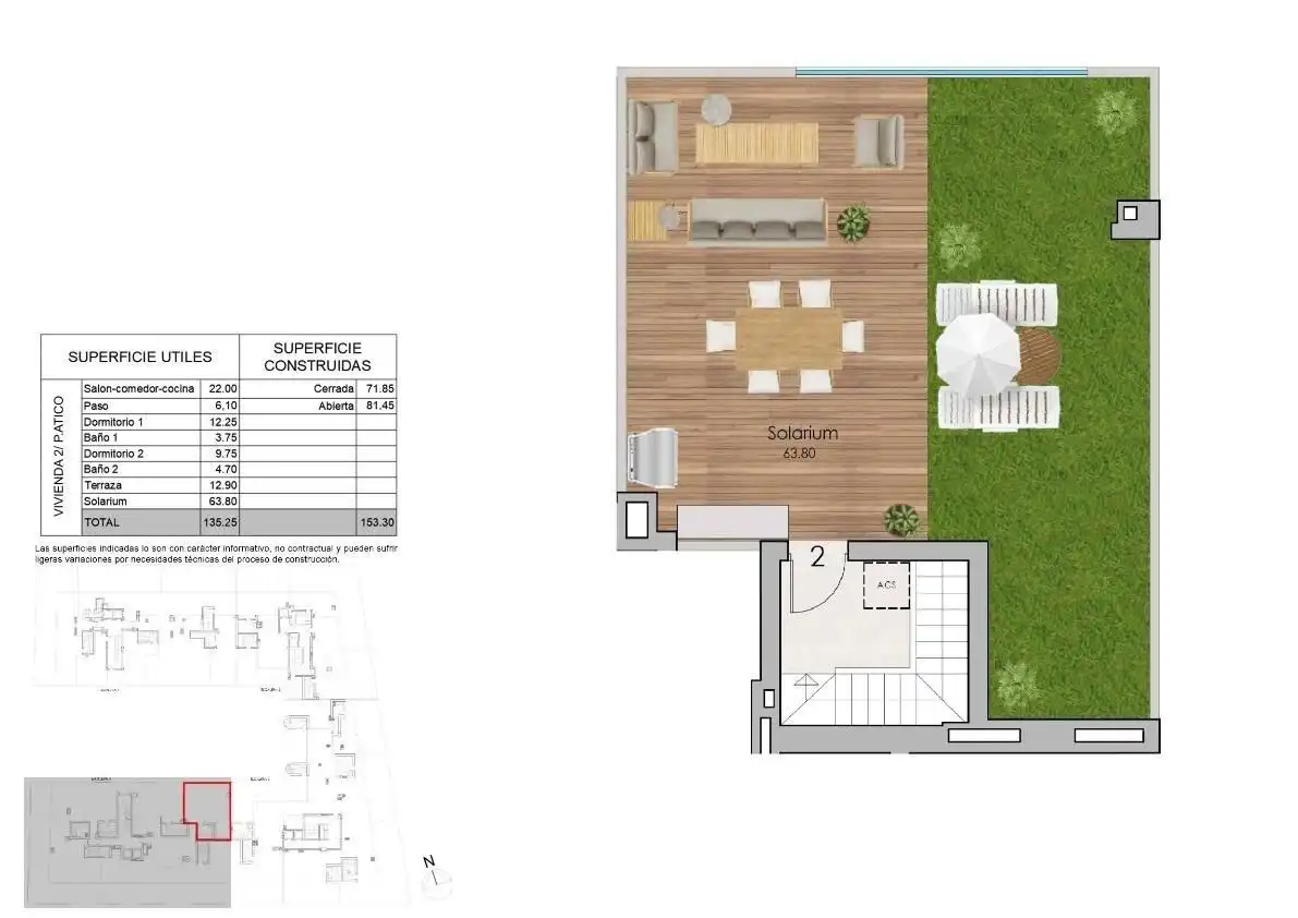 Ático con terraza en venta en Santa Pola ciudad, imagen 5