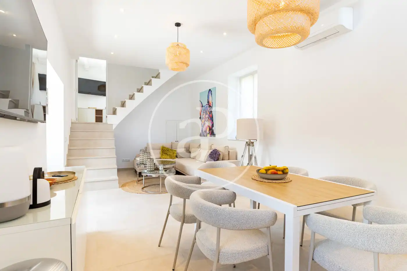 Living room of Flat for sale in Sóller  with Air Conditioner, Heating and Private garden