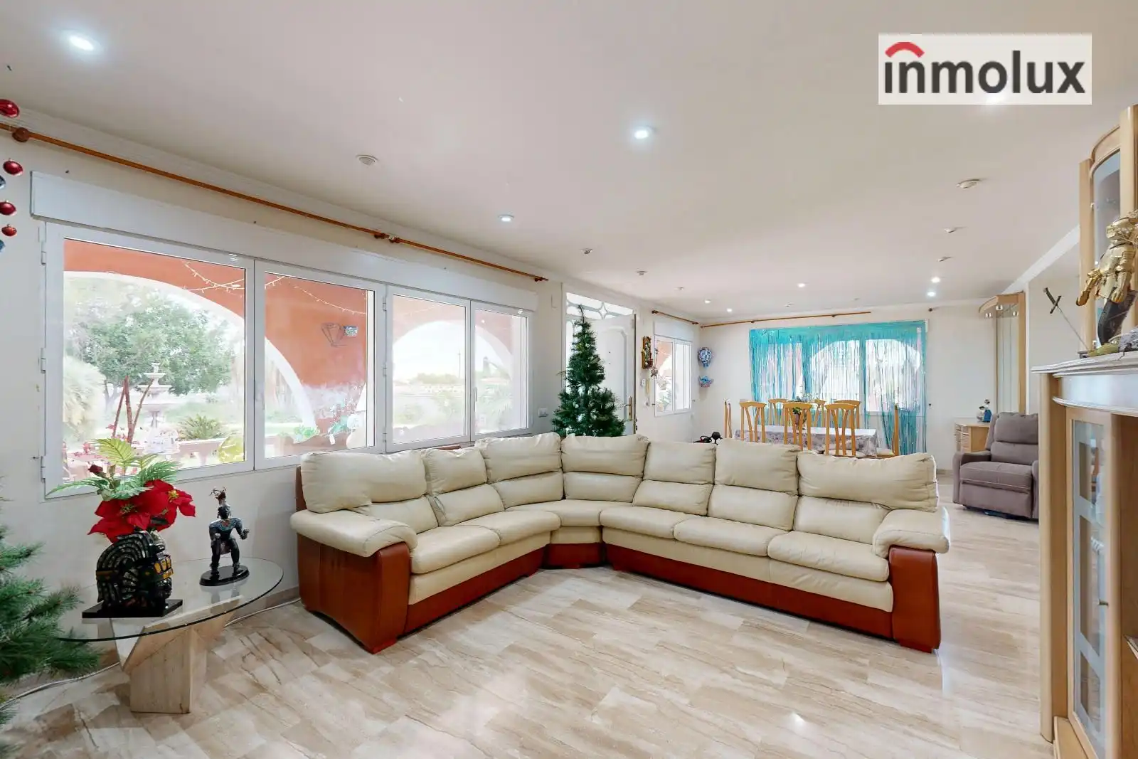 Living room of Houses for sale in San Vicente del Raspeig / Sant Vicent del Raspeig  with Air Conditioner, Heating and Private garden