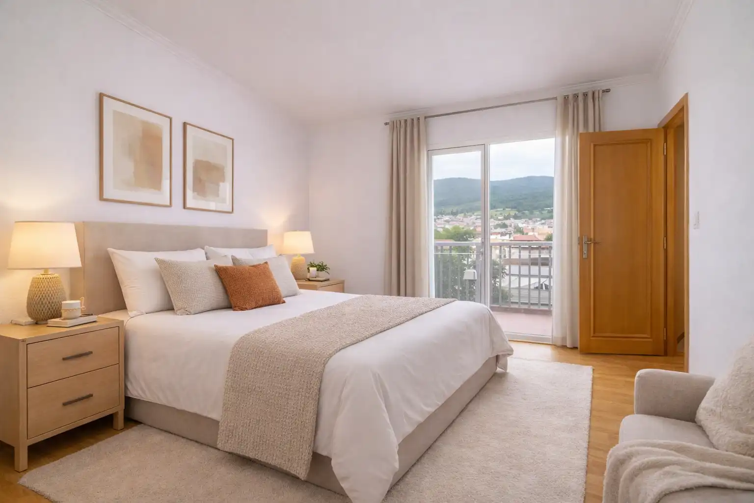 Dormitori de Pis en venda en Castelldefels amb Aire condicionat i Terrassa