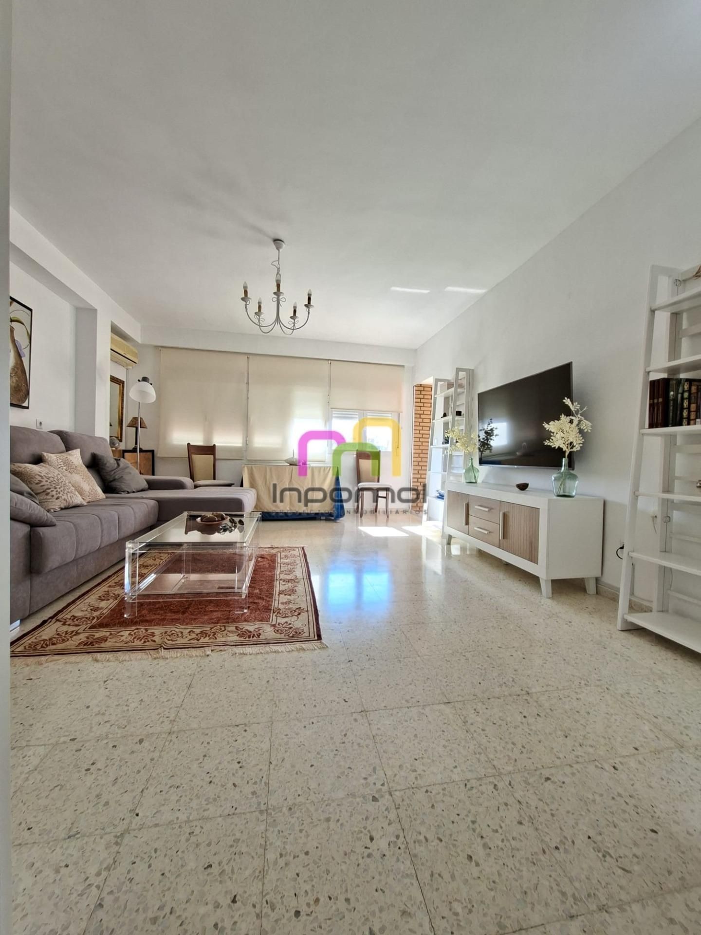 Living room of Flat to rent in Badajoz Capital  with Air Conditioner and Terrace