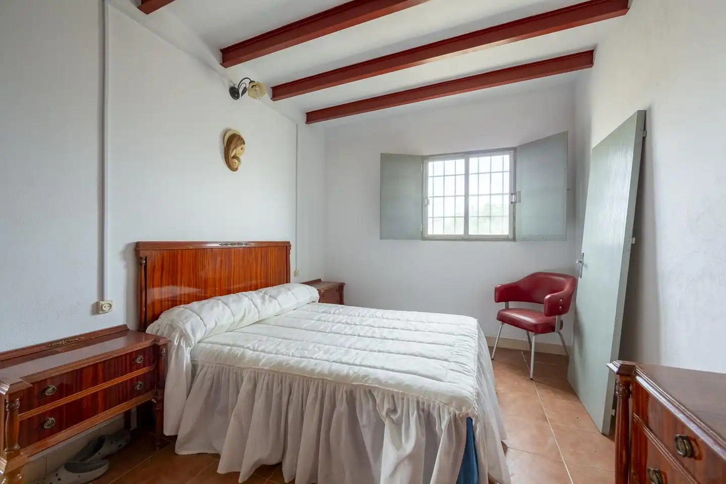 Habitación de Finca rústica en venta en Turrillas con Jardín privado, Terraza y Trastero