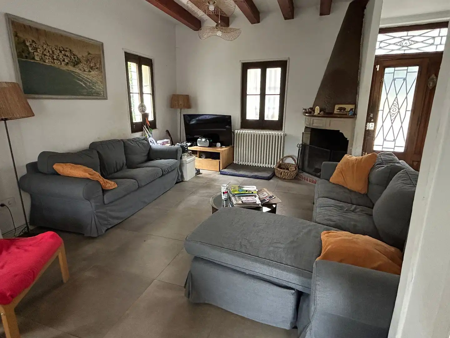 Sala de estar de Casa o chalet en venta en Gualba con Calefacción, Terraza y Horno