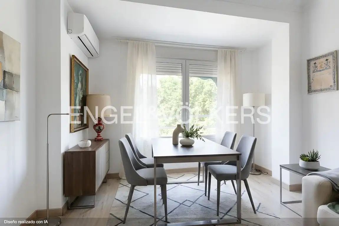 Comedor de Piso en venta en  Valencia Capital con Aire acondicionado, Calefacción y Balcón