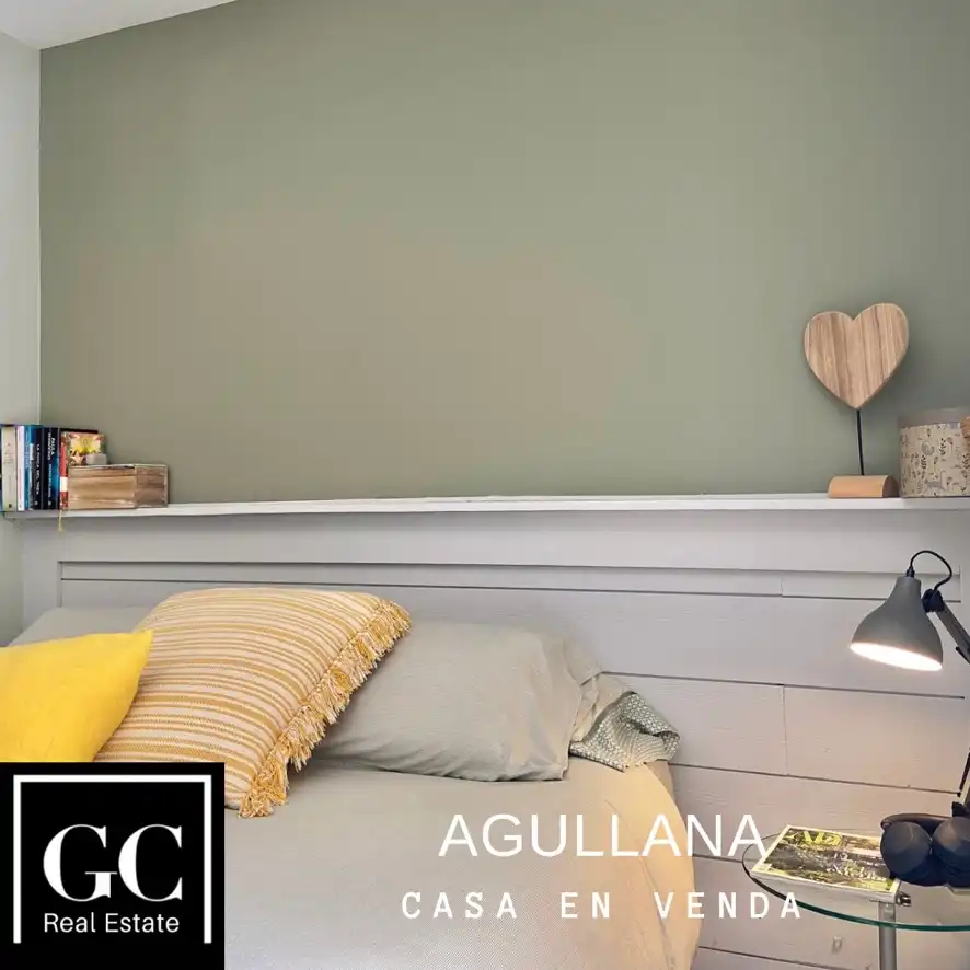Dormitori de Casa adosada en venda en Agullana amb Calefacció i Terrassa
