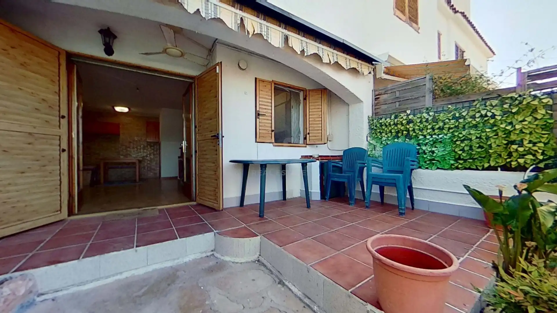 Terrace of Detached homes for sale in Creixell  with Air Conditioner, Terrace and Swimming Pool
