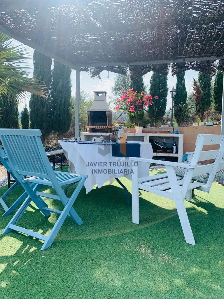 Terrace of Country homes for sale in Iznate  with Terrace, Storage room and Swimming Pool