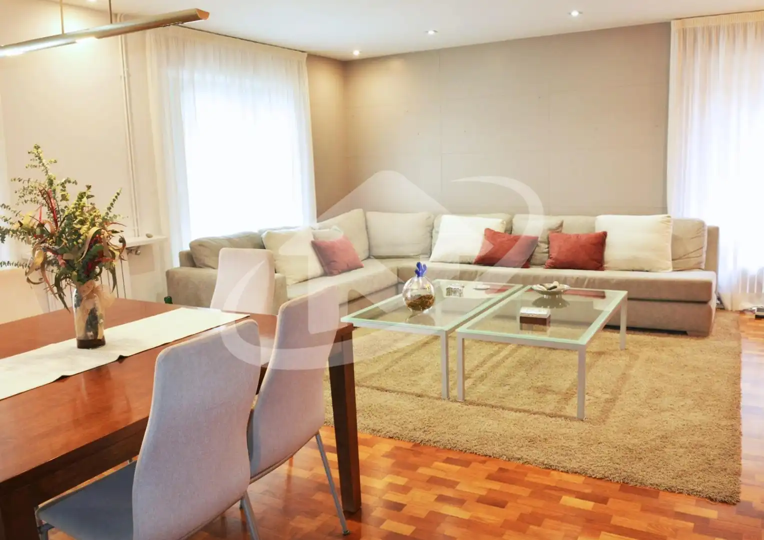 Sala de estar de Casa o chalet en venta en Sant Quirze del Vallès con Aire acondicionado, Calefacción y Jardín privado