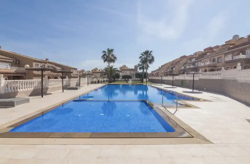Swimming pool of Flat for sale in Santa Pola