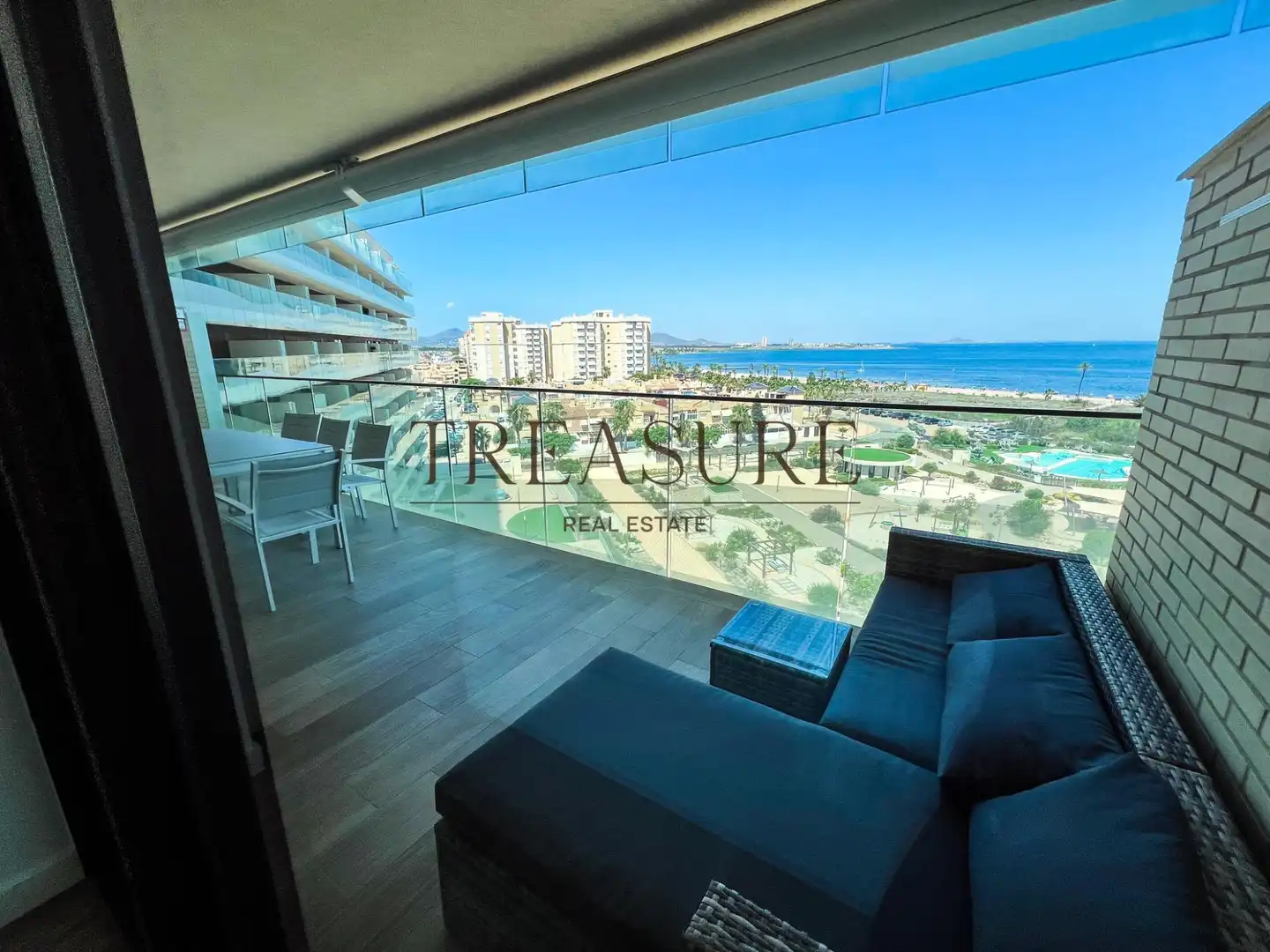 Terrace of Apartments for sale in Cartagena  with Private garden, Terrace and Community pool