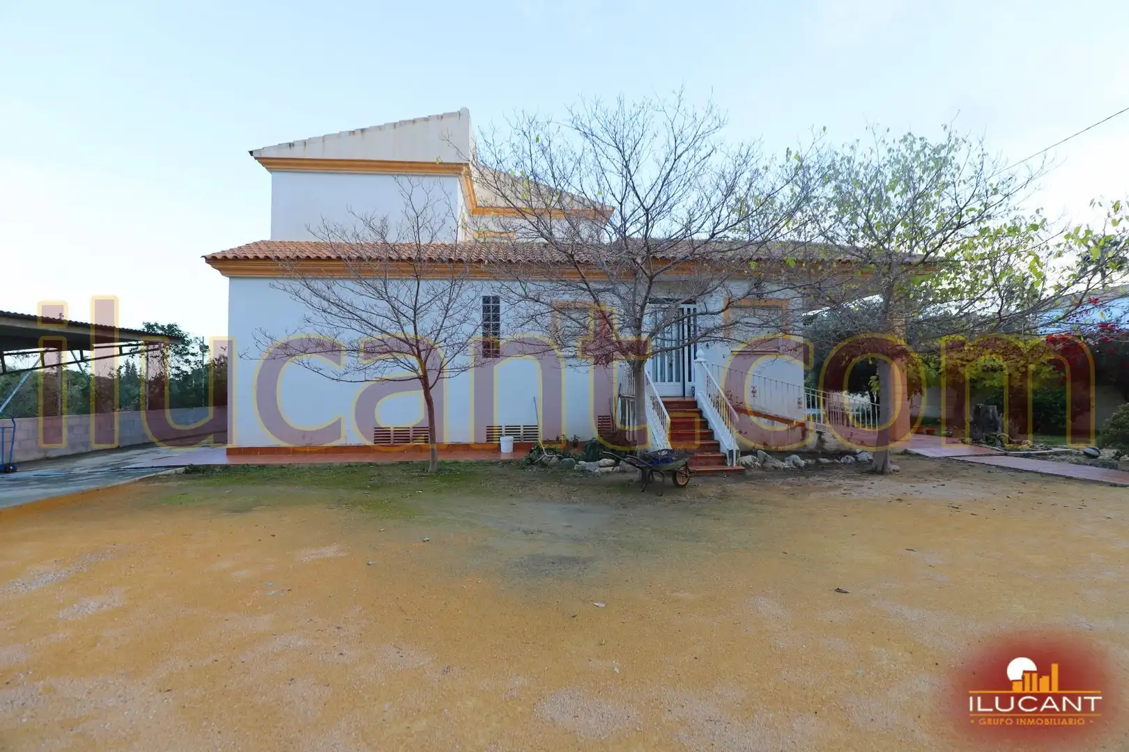 Vista exterior de Casa o chalet en venta en Mutxamel con Aire acondicionado, Jardín privado y Terraza