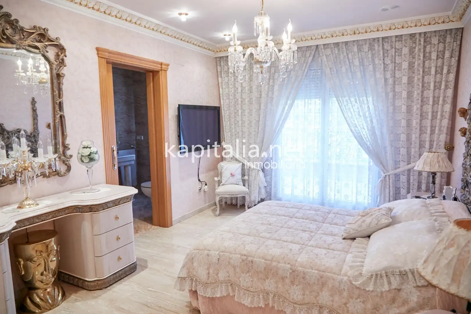 Habitación de Casa adosada en venta en Albaida con Aire acondicionado, Terraza y Trastero