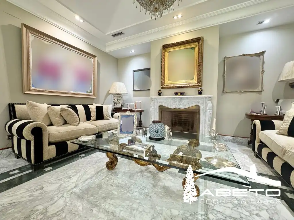 Sala de estar de Casa o chalet en venta en Madrid
