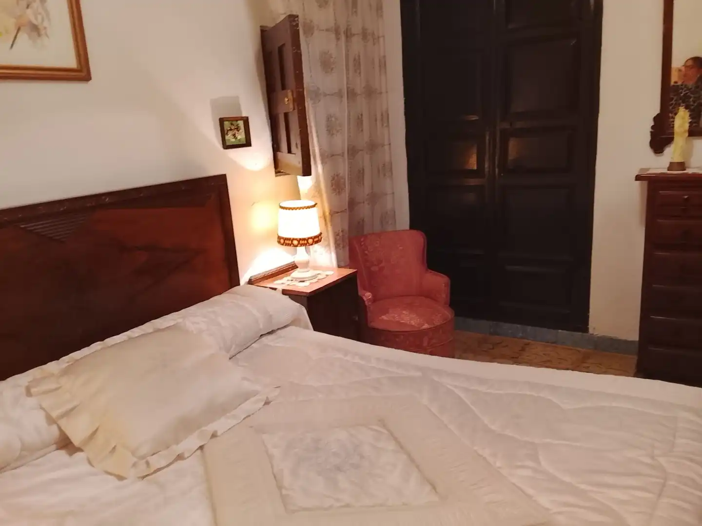 Bedroom of Houses for sale in Campillo de Altobuey  with Furnished
