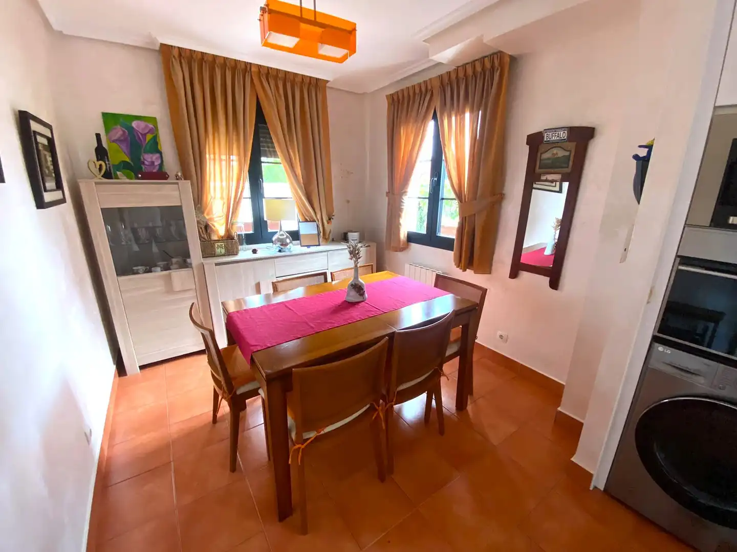 Dining room of Houses for sale in Castro-Urdiales  with Heating, Private garden and Parquet flooring
