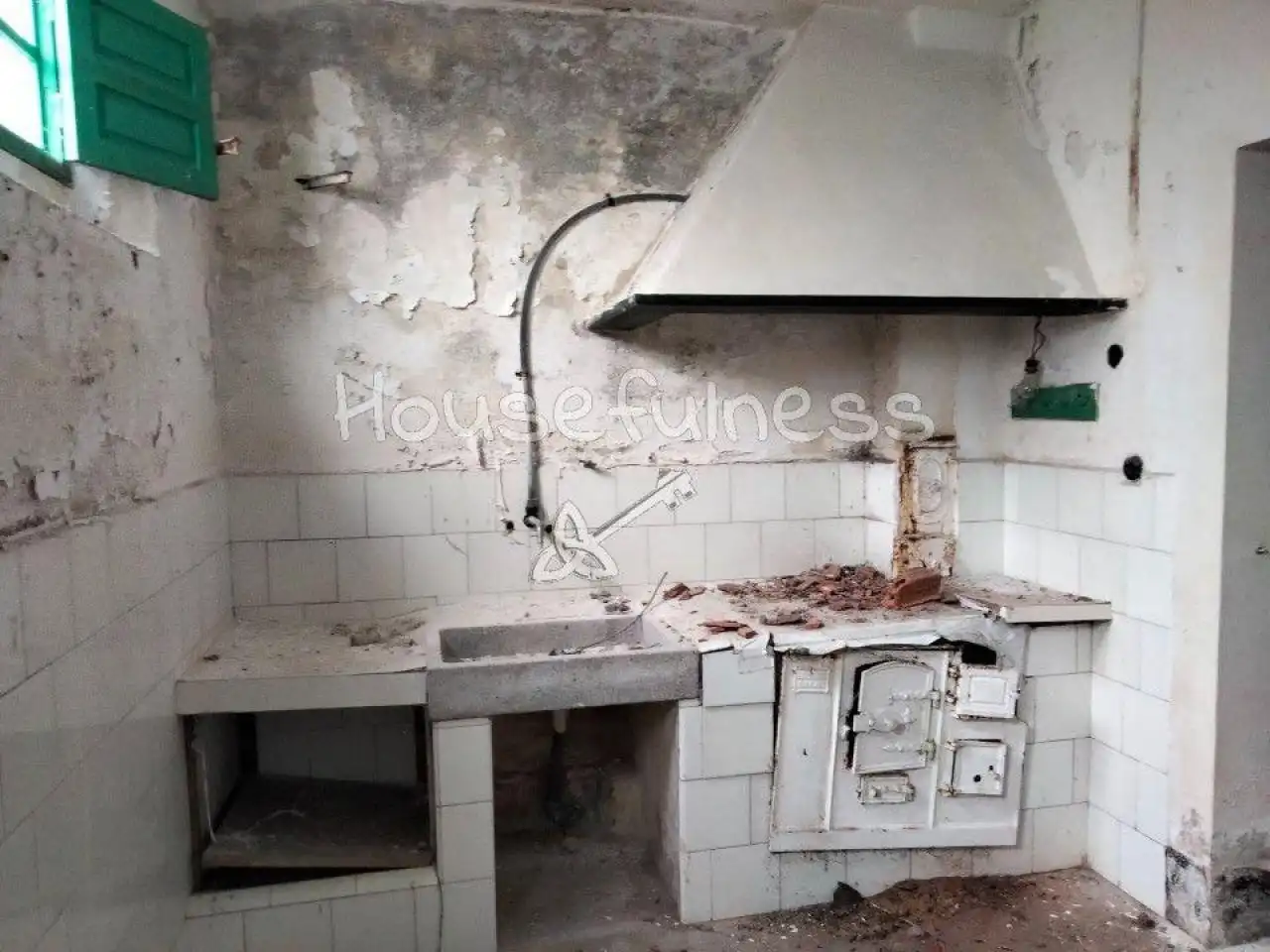 Cuina de Casa o xalet en venda en San Sadurniño amb Calefacció, Jardí privat i Traster