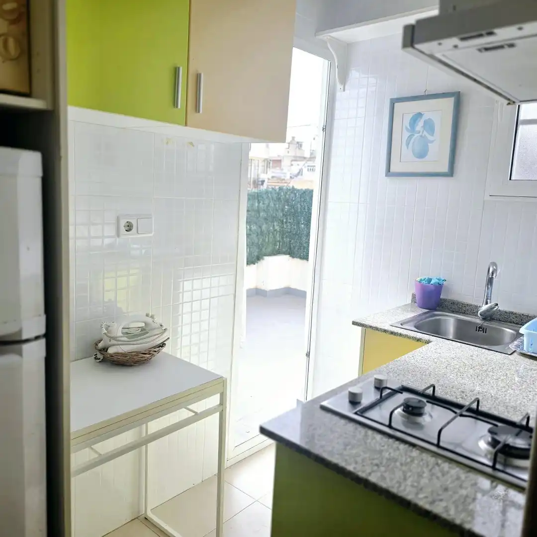 Kitchen of Attic for sale in Benidorm  with Air Conditioner, Terrace and Furnished