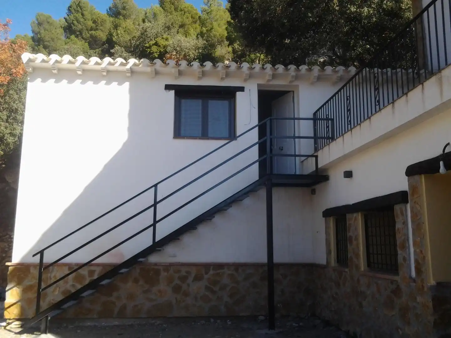 Vista exterior de Casa o chalet en venta en Castril con Calefacción, Jardín privado y Parquet