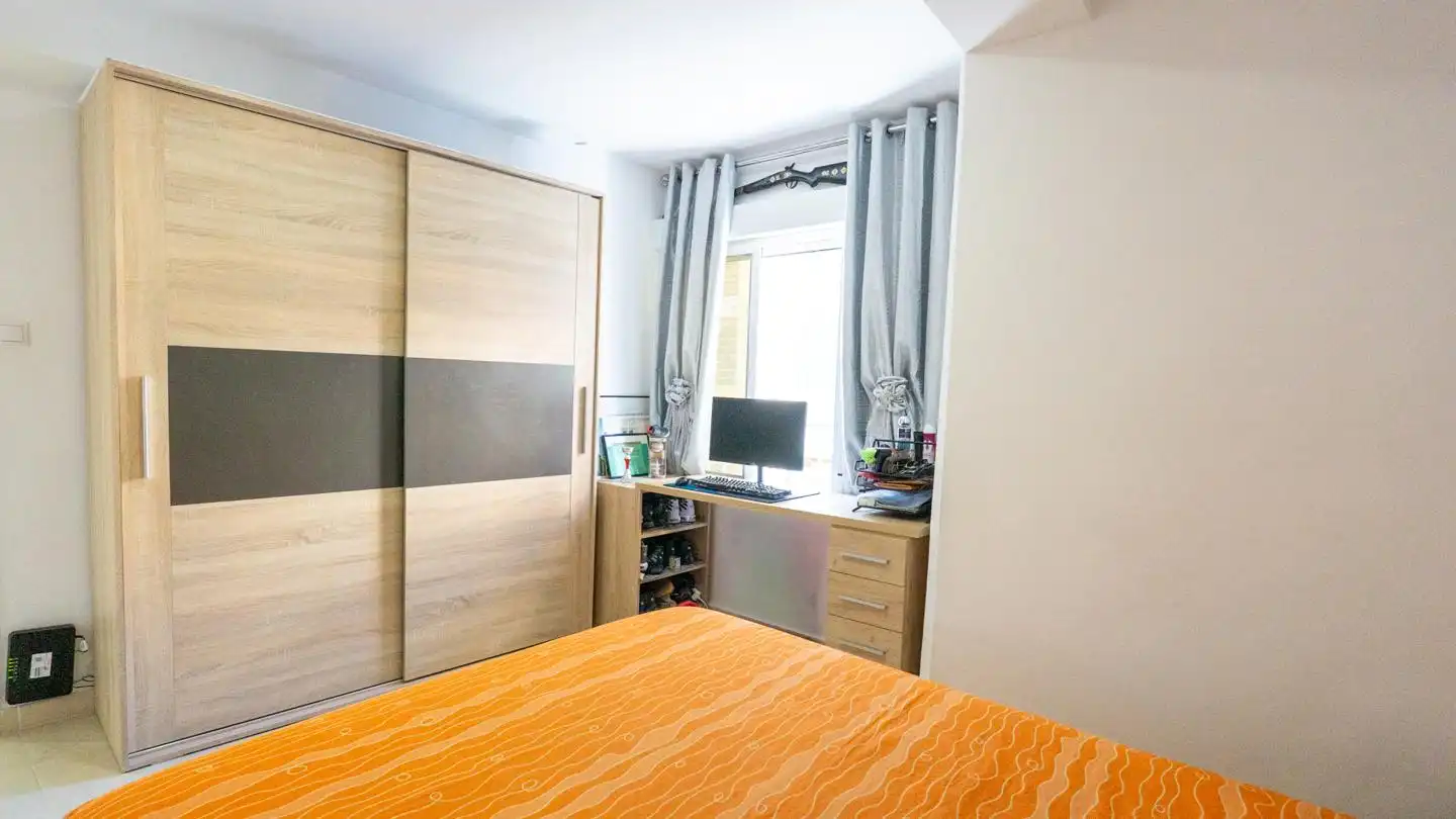 Bedroom of Flat for sale in Santa Pola  with Air Conditioner