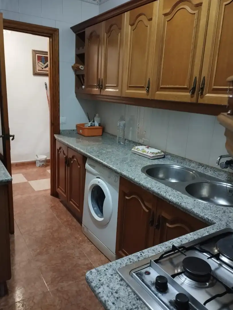Kitchen of Flat for sale in Cabra  with Storage room, Furnished and TV