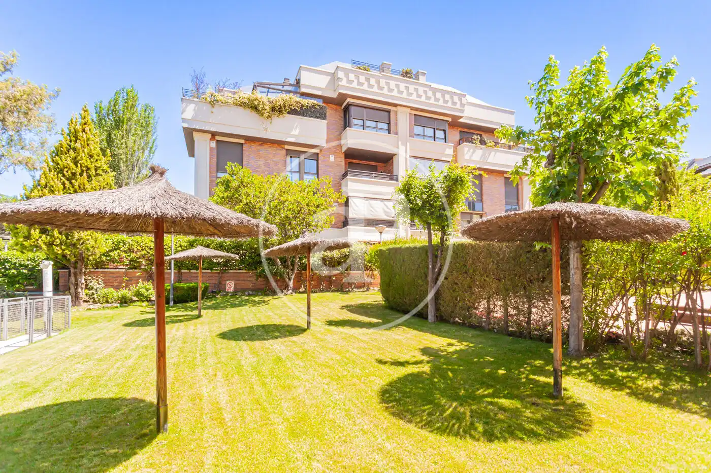 Garten von Wohnung zum Verkauf in Majadahonda mit Klimaanlage, Heizung und Privatgarten