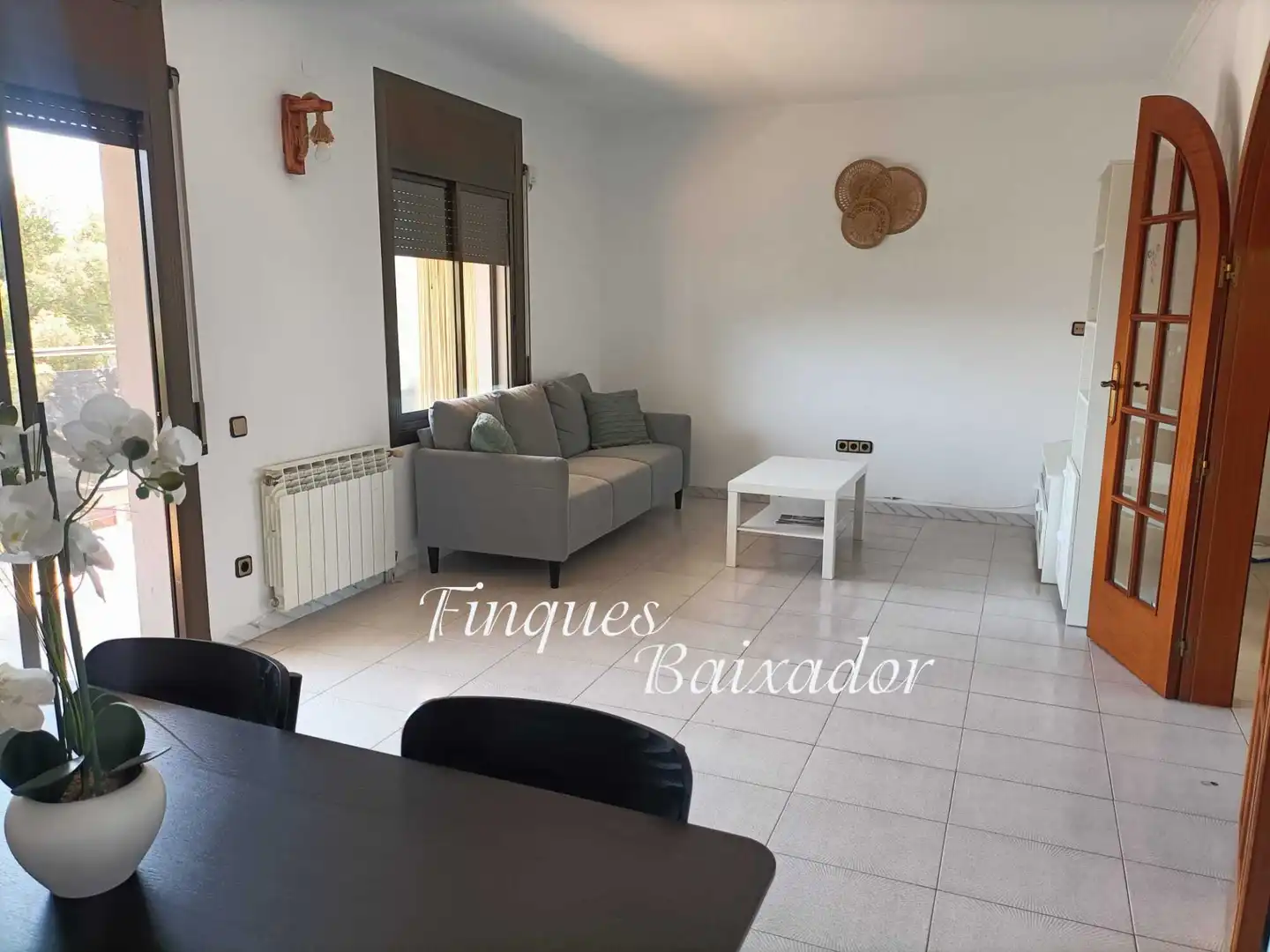 Sala de estar de Casa adosada de alquiler en Castelldefels con Calefacción, Terraza y Amueblado