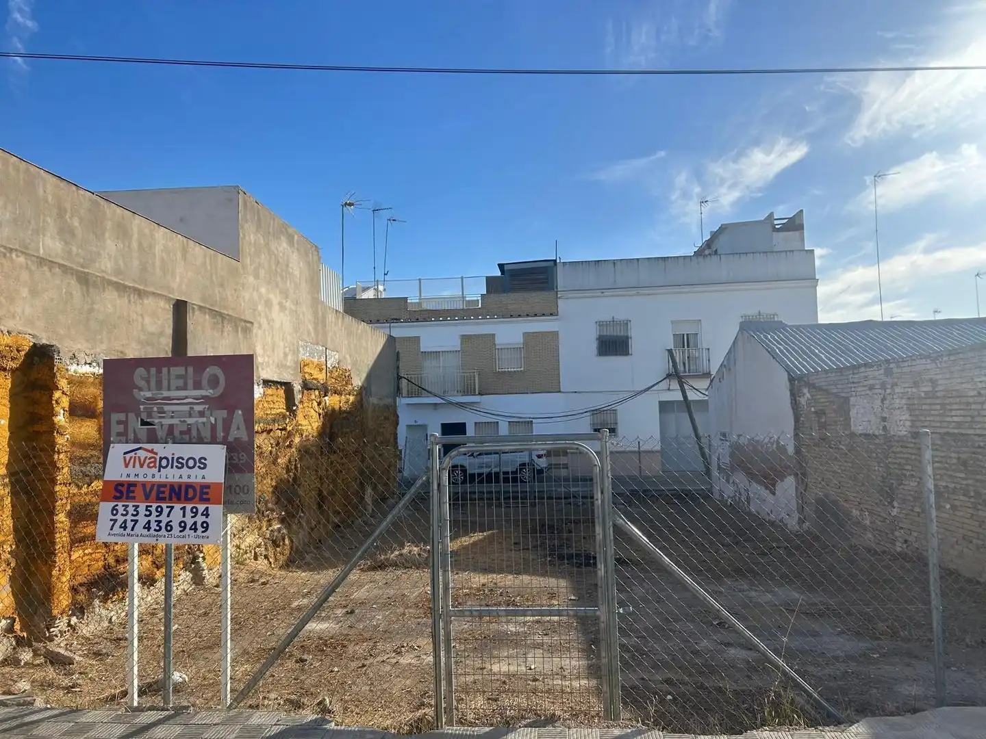 Vista exterior de Residencial en venta en Utrera