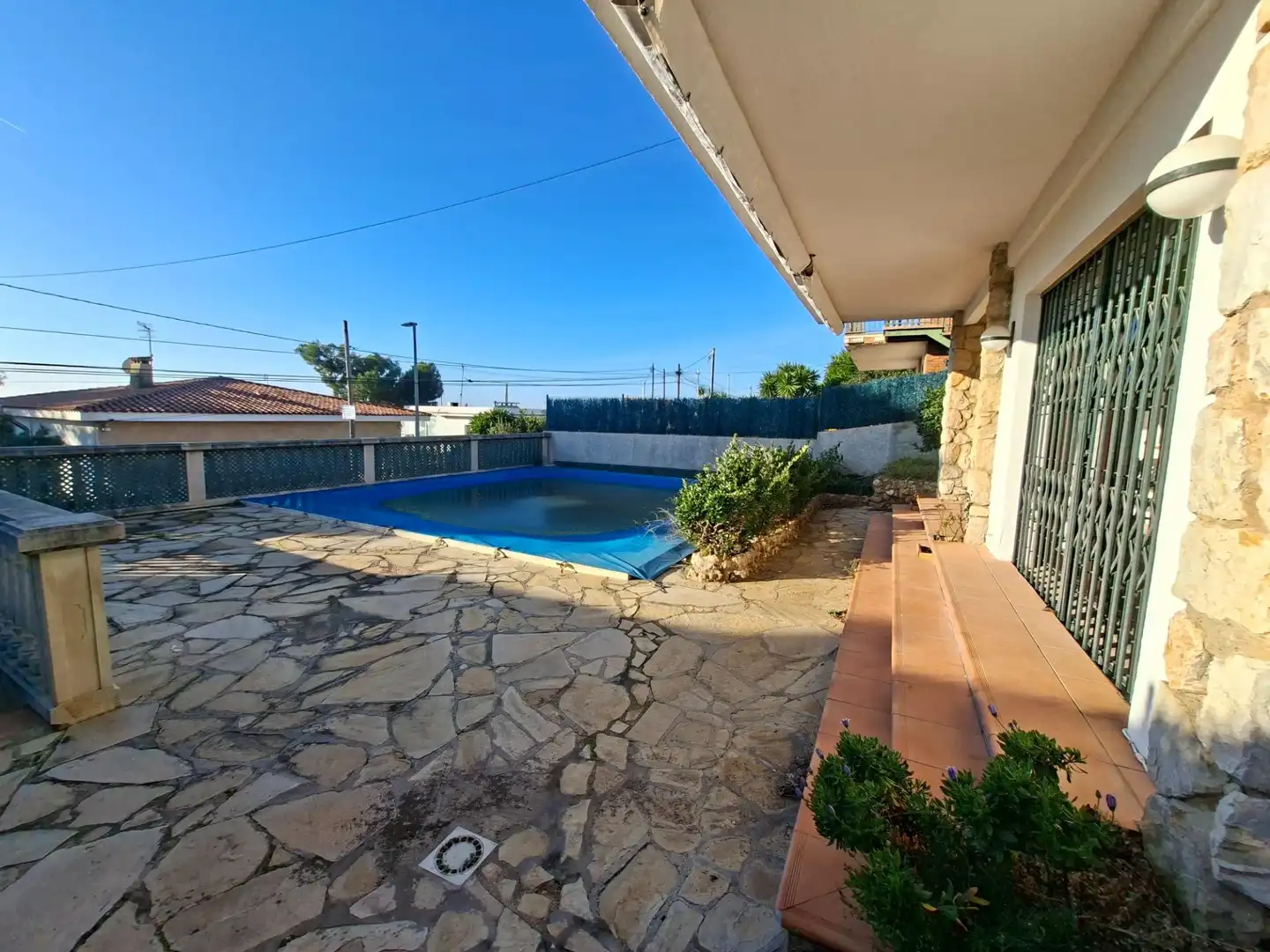 Swimming pool of Houses for sale in Calafell  with Private garden, Terrace and Storage room