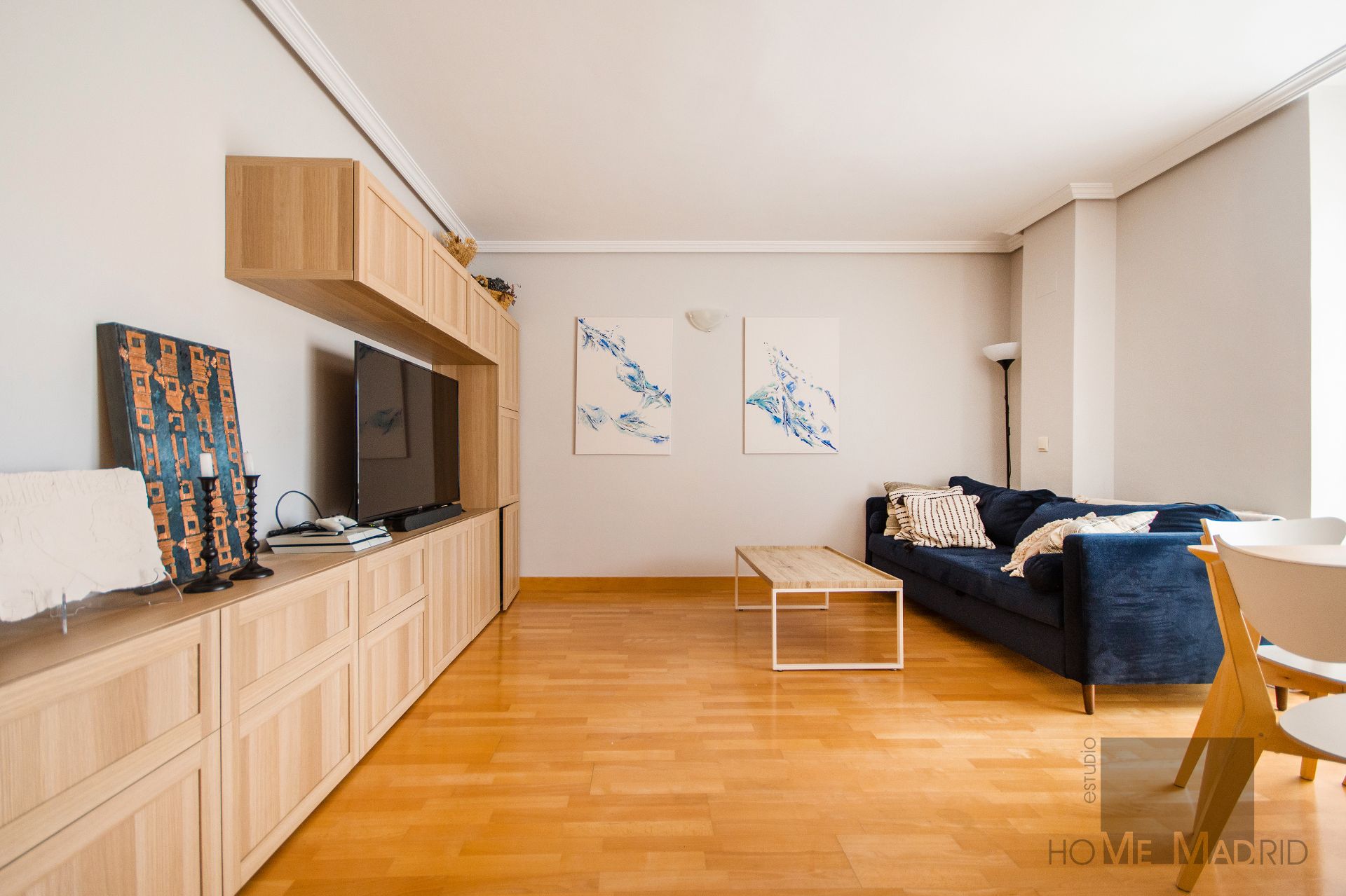 Sala d'estar de Àtic en venda en  Madrid Capital amb Aire condicionat, Calefacció i Traster